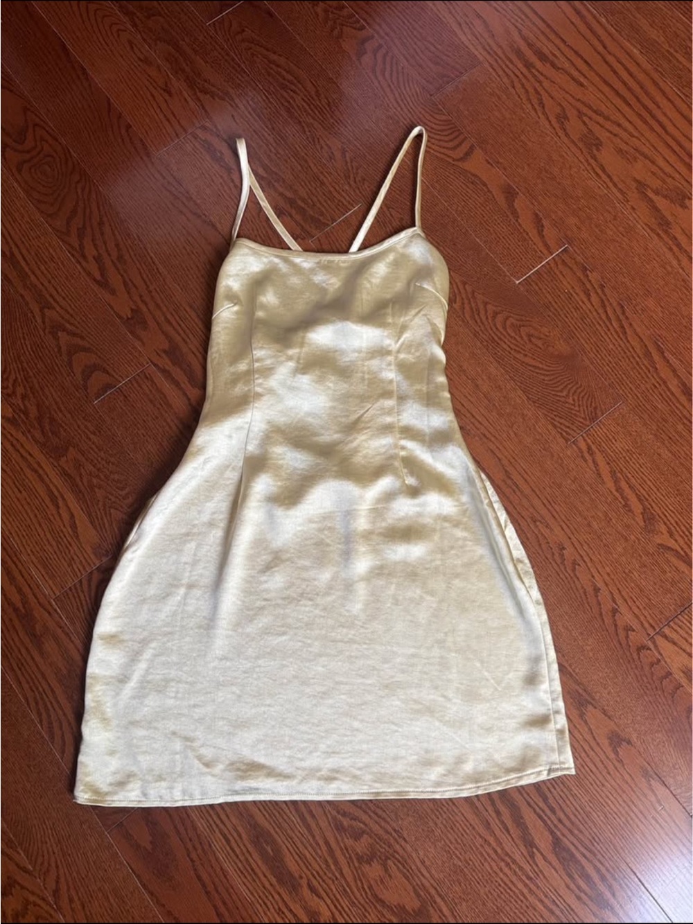 Motel Rocks Small Batsy Mini Dress Butter Yellow - Picture 5 of 7